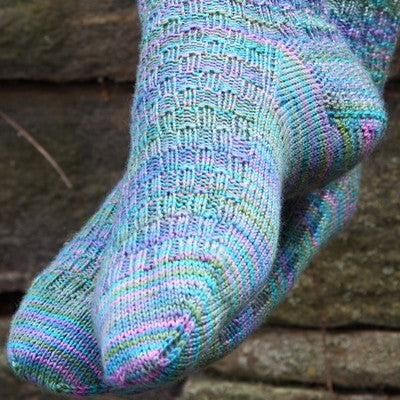 Valley Yarns Cobblestone Socks Knitting Pattern