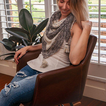 Hawthorne Tonal Shawl
