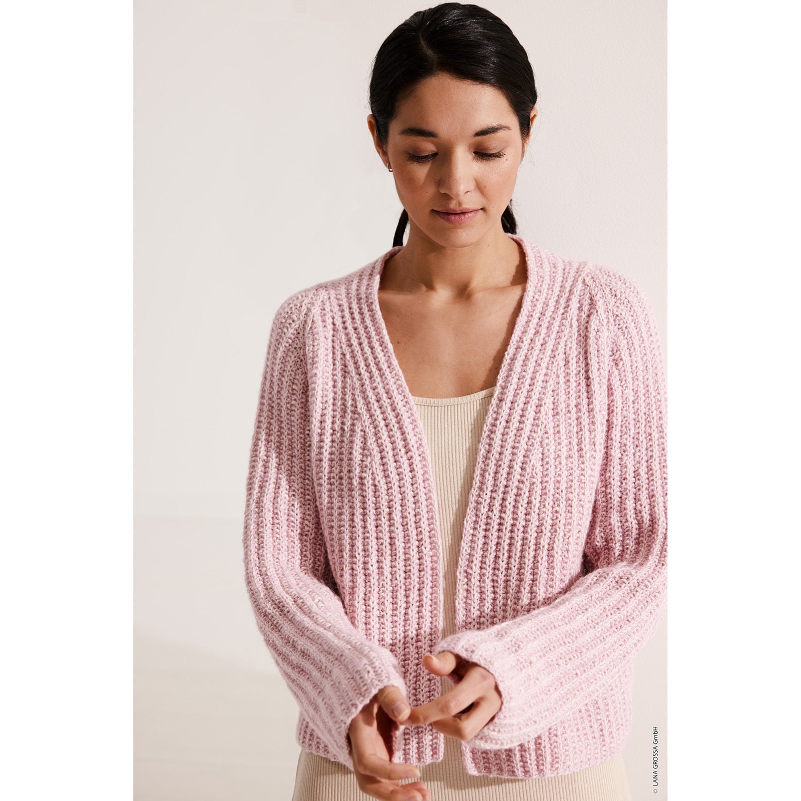 Lana Grossa Jacket Cardigan Knitting Pattern