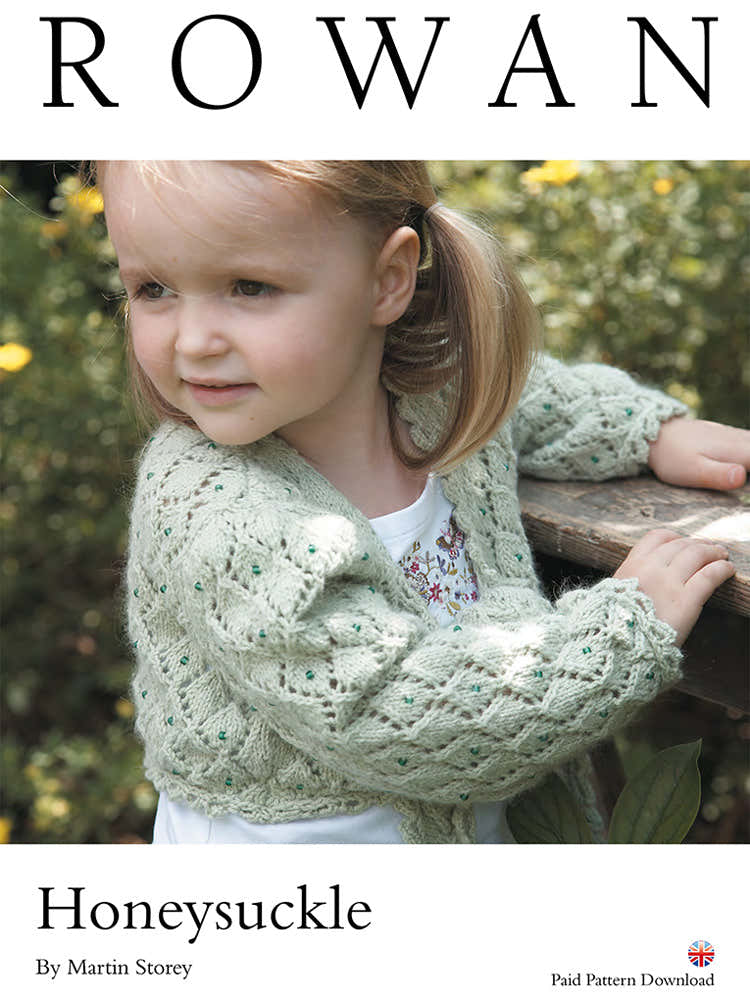 Rowan Honeysuckle Cardigan Knitting Pattern
