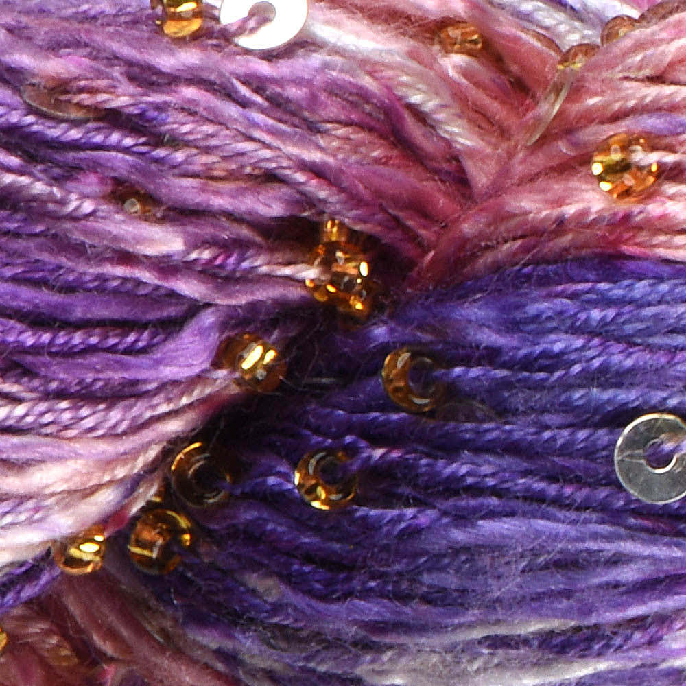 Artyarns Beaded Silk & Sequins Light Yarn - Silk Worsted