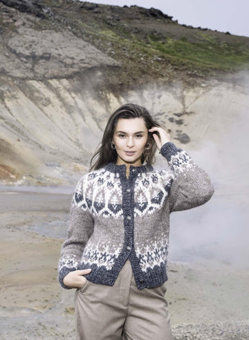 UppbÃƒÂ³t Cardigan Knitting Pattern