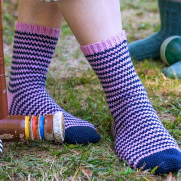 Bocce & Hide and Seek Socks Crochet Pattern