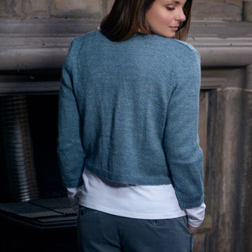 The Fibre Co. Tie Front Cardigan PDF