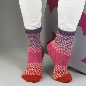 MillaMia Billie Fairisle Socks Knitting Pattern