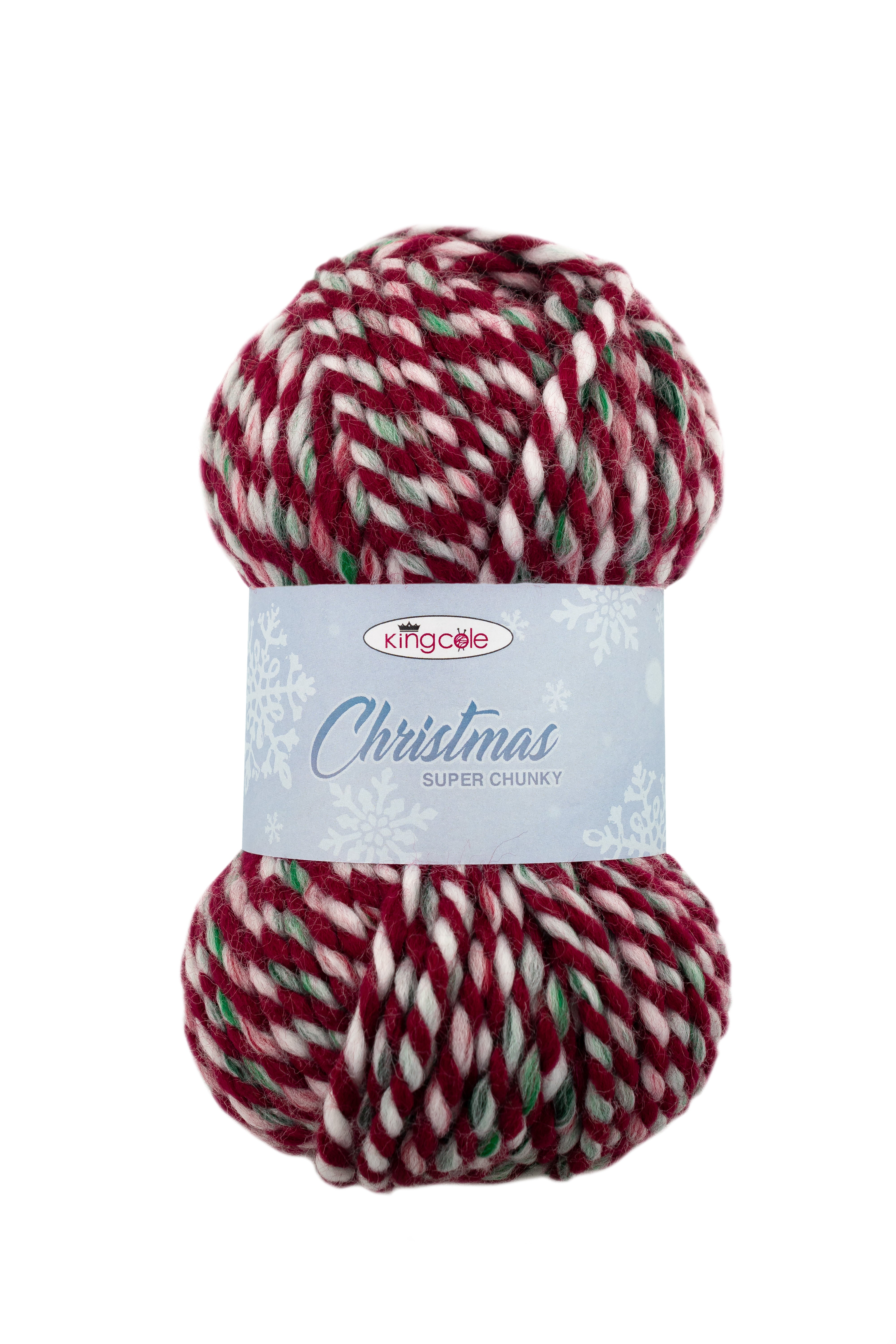 King Cole Christmas Super Chunky Yarn - Acrylic Super Chunky
