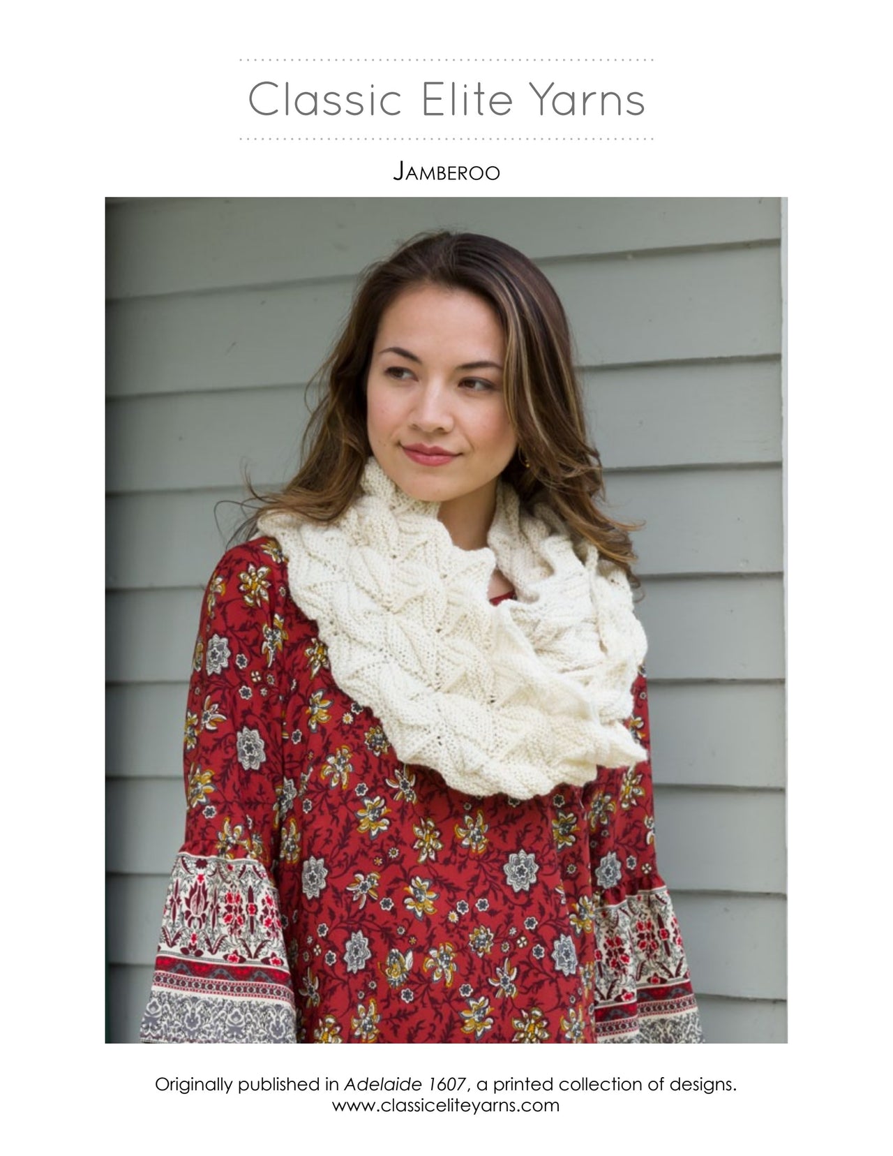 Classic Elite Yarns Jamberoo Cowl Knitting Pattern