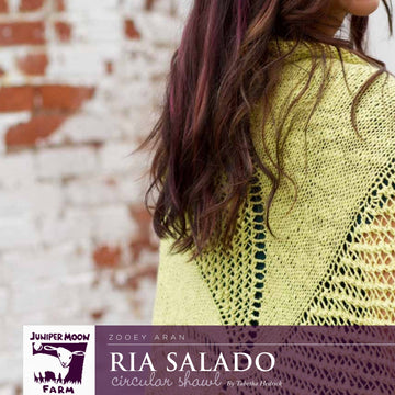 Juniper Moon Farm Ria Salado Wrap Knitting Pattern