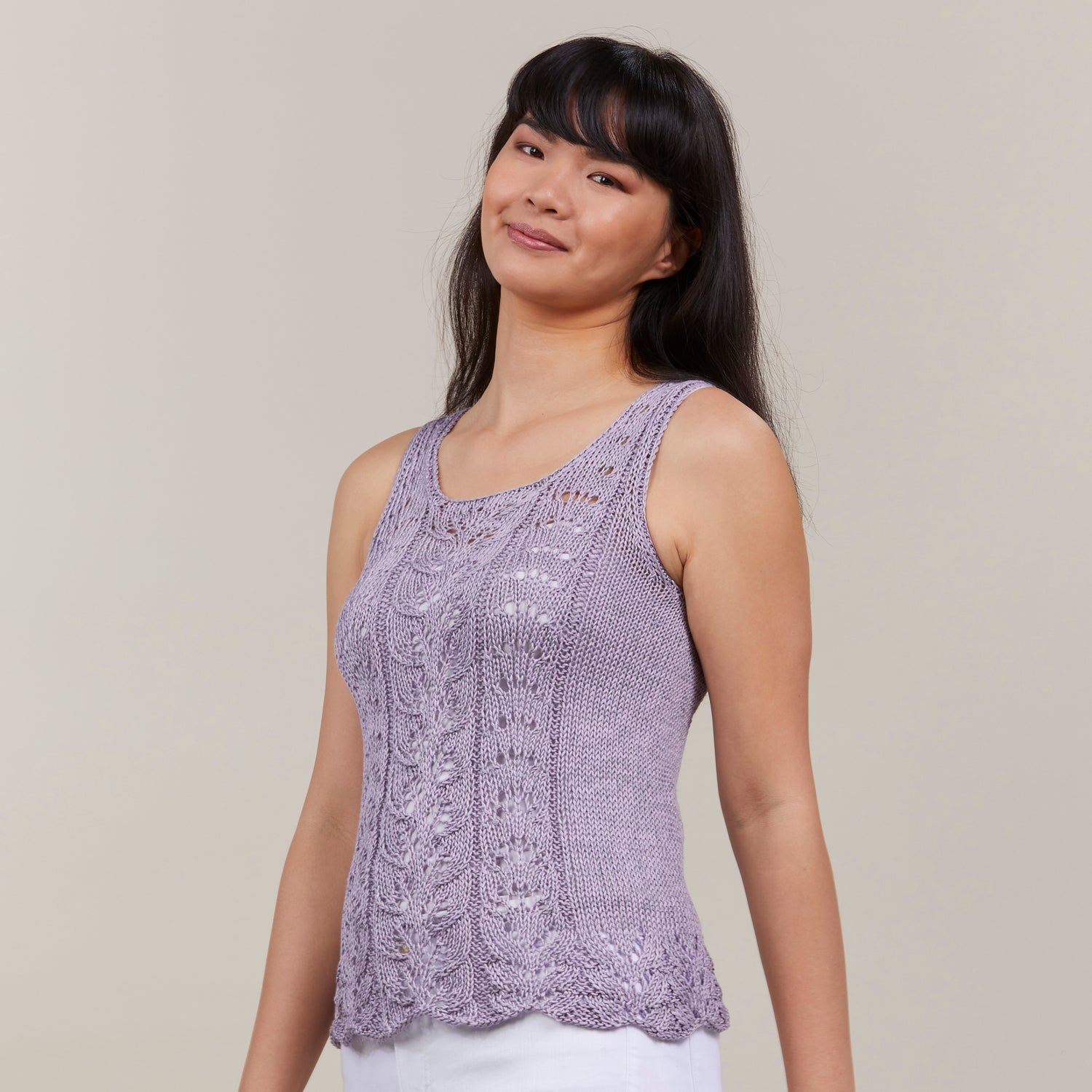 Sesia Roselyn Tank Jumper Knitting Pattern