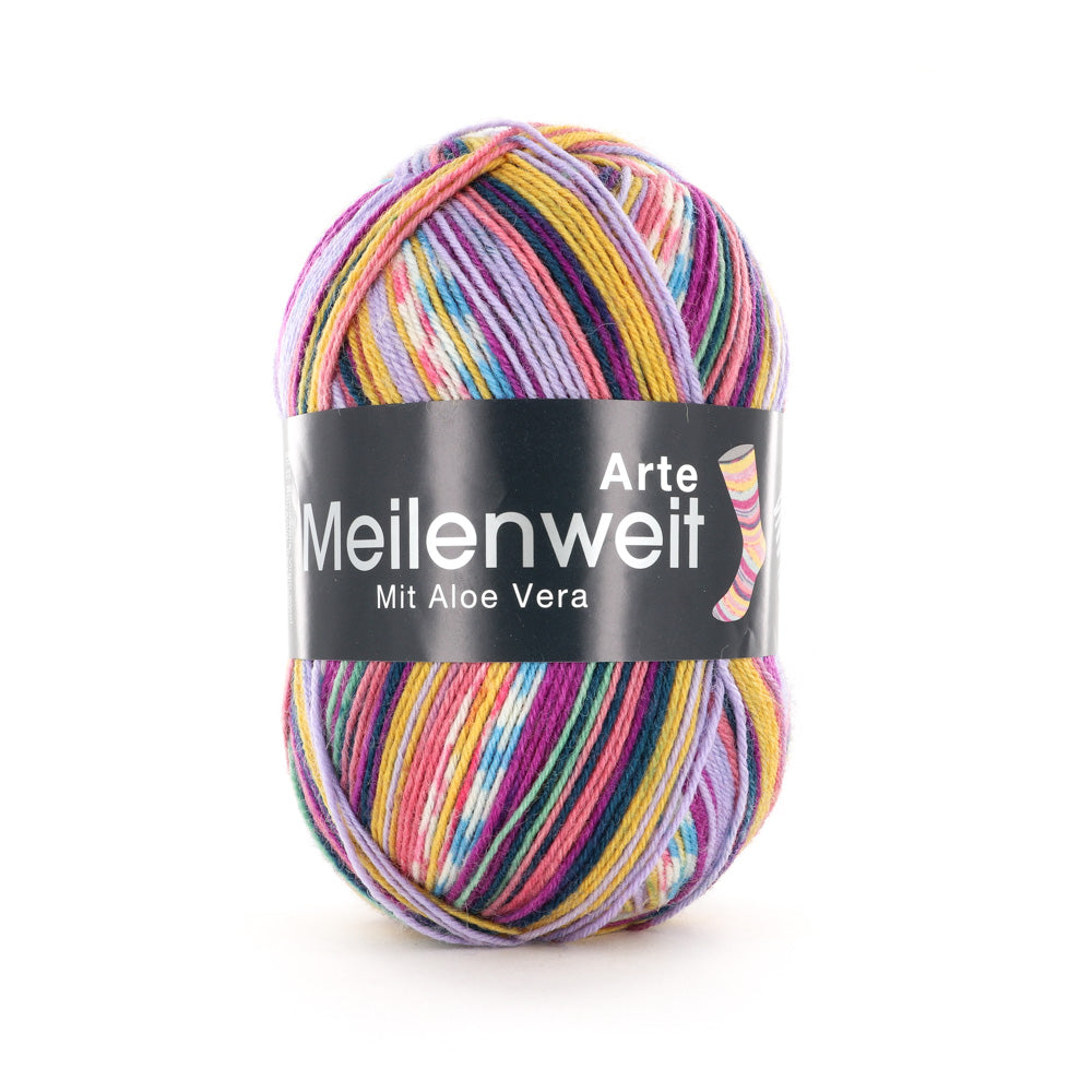 Lana Grossa Meilenweit 100 Arte Yarn - Wool 4 Ply