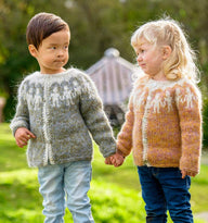 Litlu Manneskjurnar Cardigan Knitting Pattern