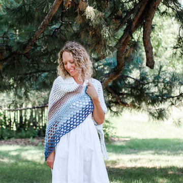 Rising Tide Shawl