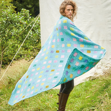 Rowan Paint Daubs Blanket Knitting Pattern