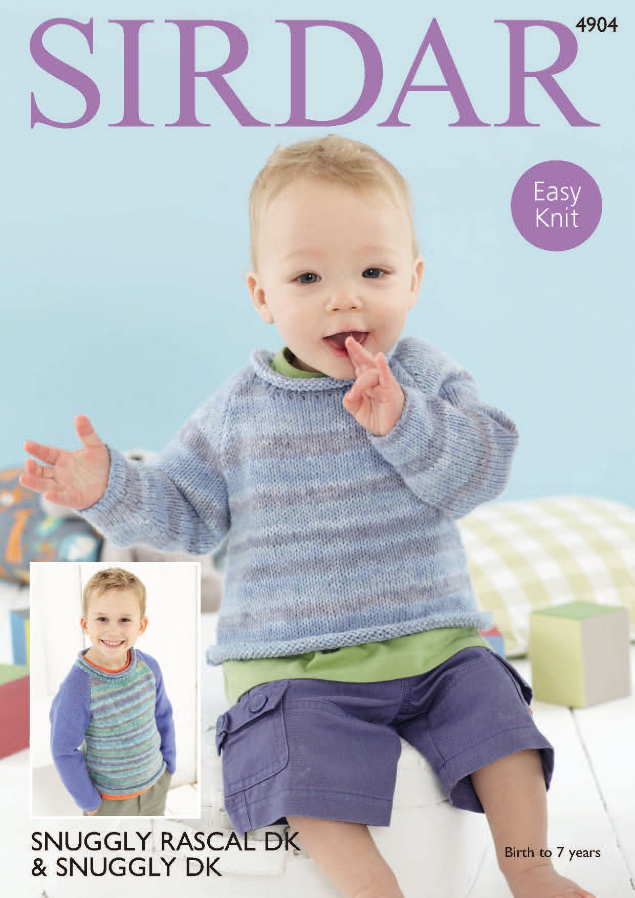 Sirdar 4904 Sweaters Jumper Knitting Pattern