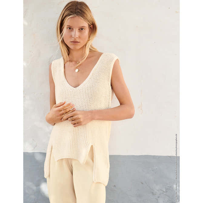 Lana Grossa 21 Top Jumper Knitting Pattern