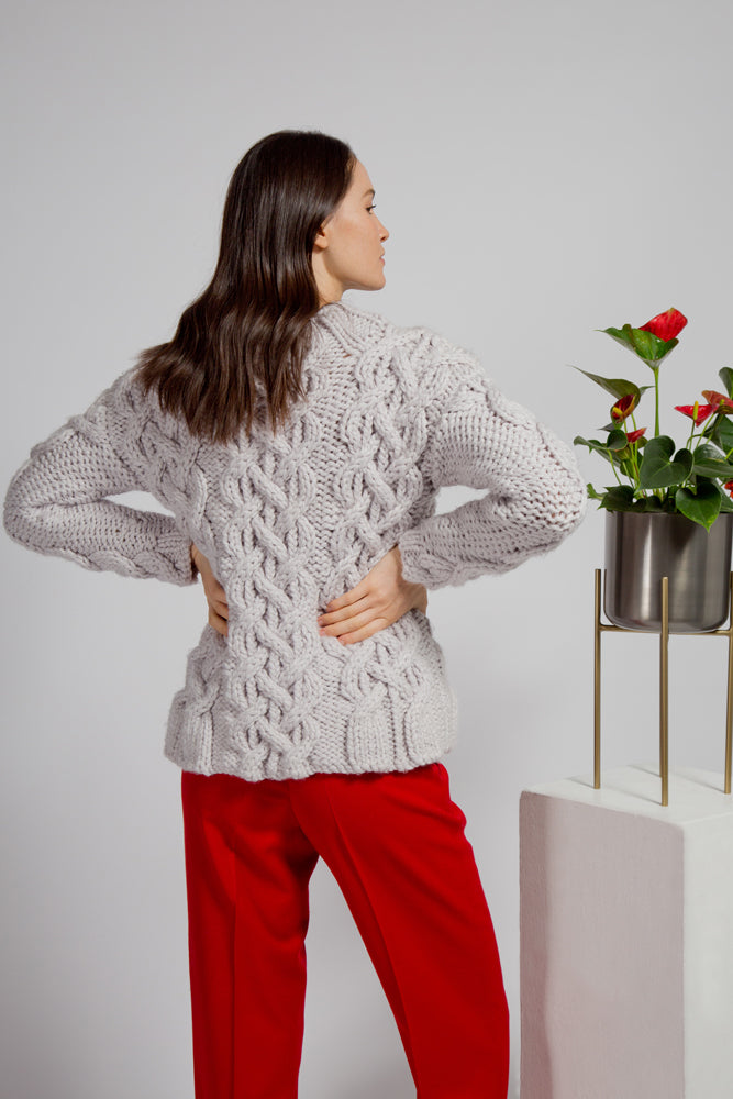 MillaMia Nikka Cable Jumper Knitting Pattern