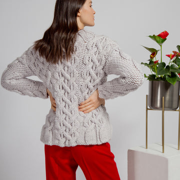 MillaMia Nikka Cable Jumper Knitting Pattern
