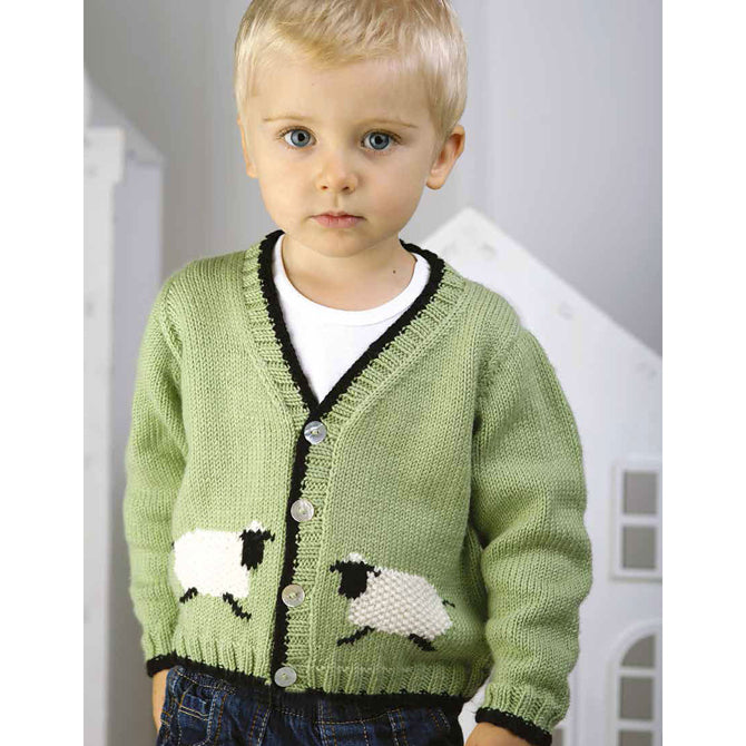 Ella Rae Cardigan Knitting Pattern
