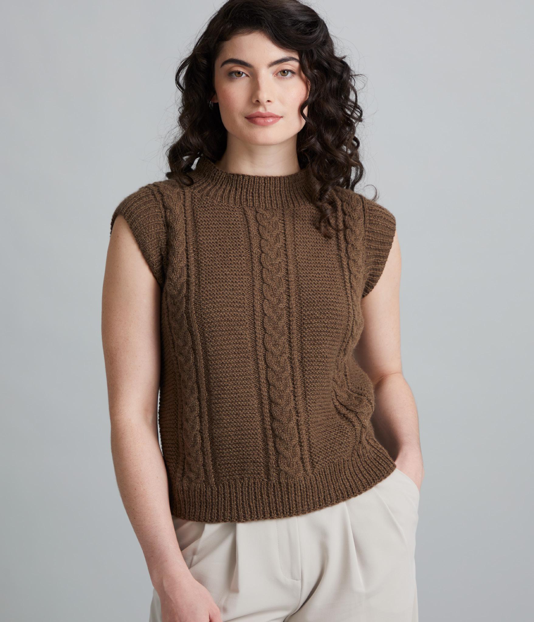 Sylvie Vest Knitting Pattern