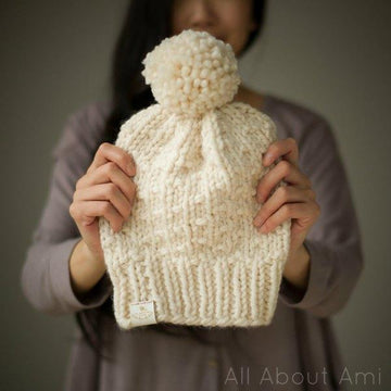 Chunky Dotty Beanies & Scarf