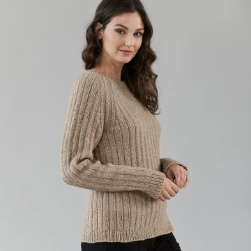 Stacy Charles Fine Yarns Georgia Pullover Knitting Pattern