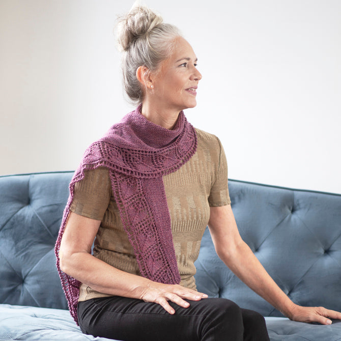 Berroco Alikae Wrap Knitting Pattern
