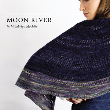 Malabrigo Moon River Wrap Knitting Pattern