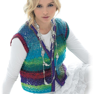 Cardigan & Waistcoat in Noro Taiyo Sock - PDF