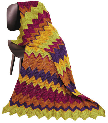 Madrid Throw Blanket Crochet Pattern