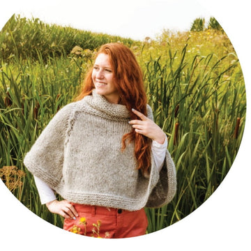 Twist Collective Ostraka Cape Knitting Pattern
