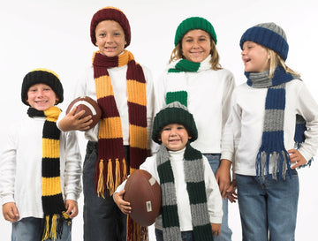 Team Scarves & Hats Knitting Pattern