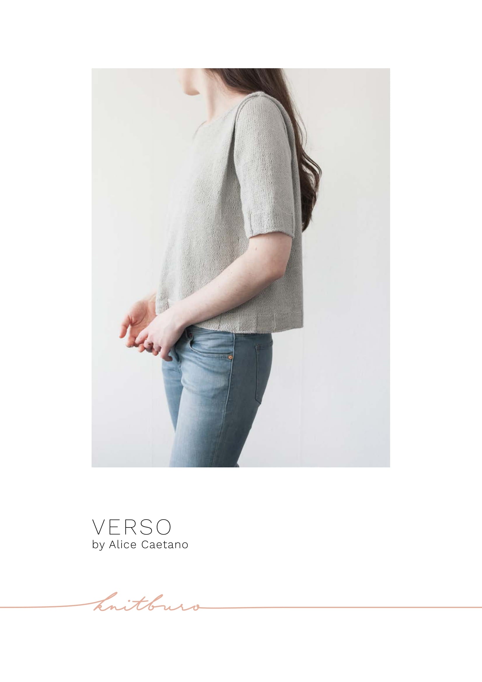 Knitburo Verso Jumper Knitting Pattern