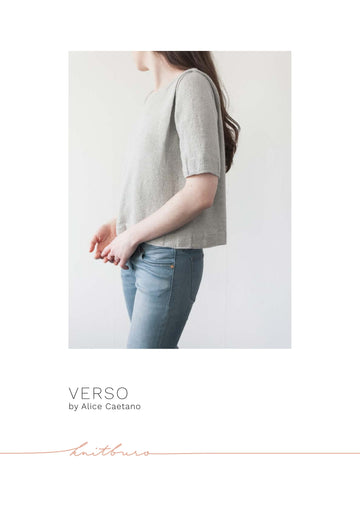 Knitburo Verso Jumper Knitting Pattern