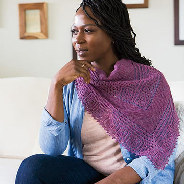 Drip Diamond Shawl