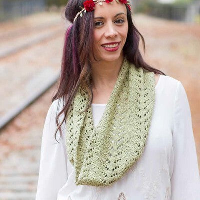 Juniper Moon Farm Waves Cowl Knitting Pattern