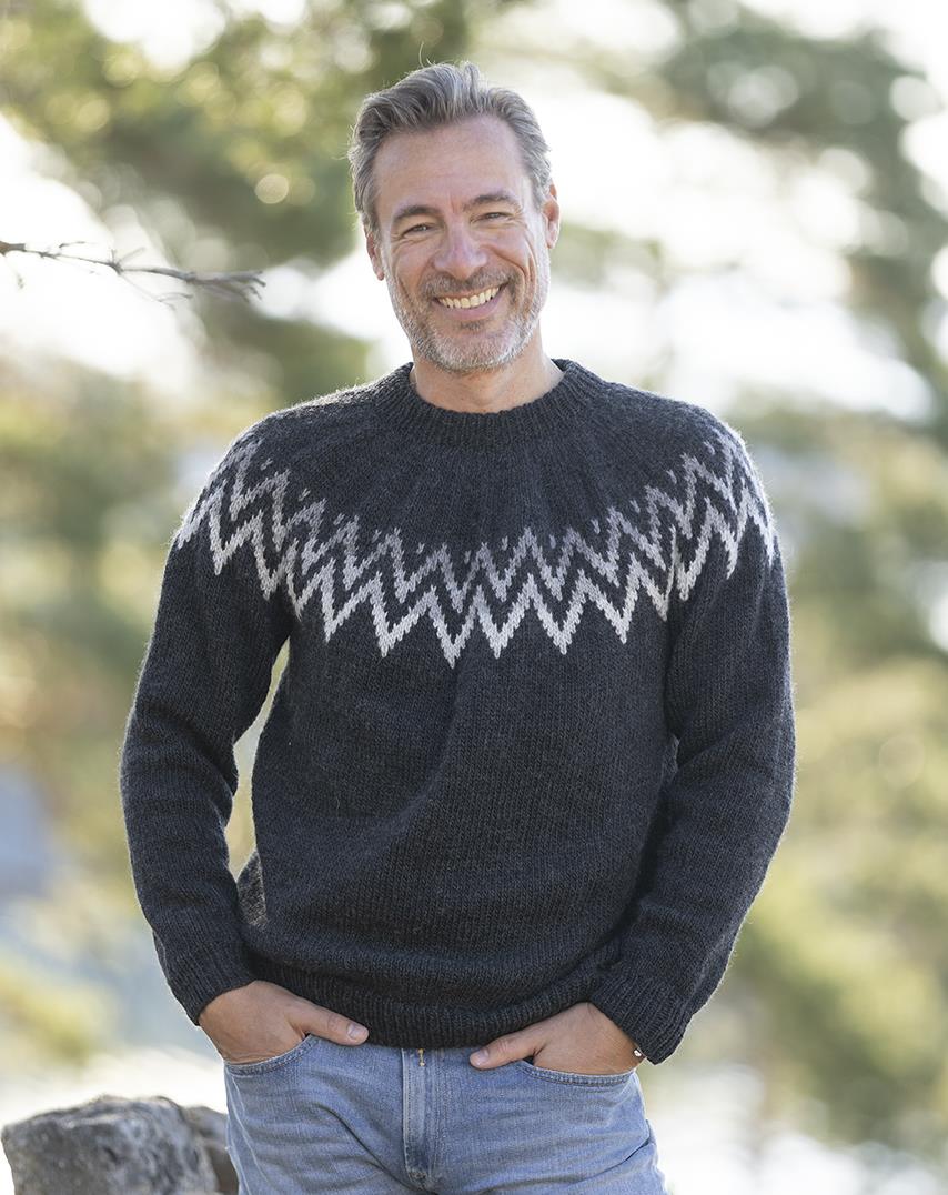 Tonny Sweater (M) in Viking Garn Viking Wool