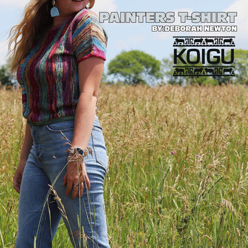 Koigu Painter's T-Shirt Jumper Knitting Pattern