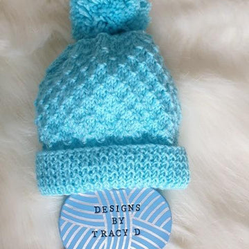 Ceri Unisex baby knitting pattern cardigan, hat, mitts and booties 0-6mths 18" chest