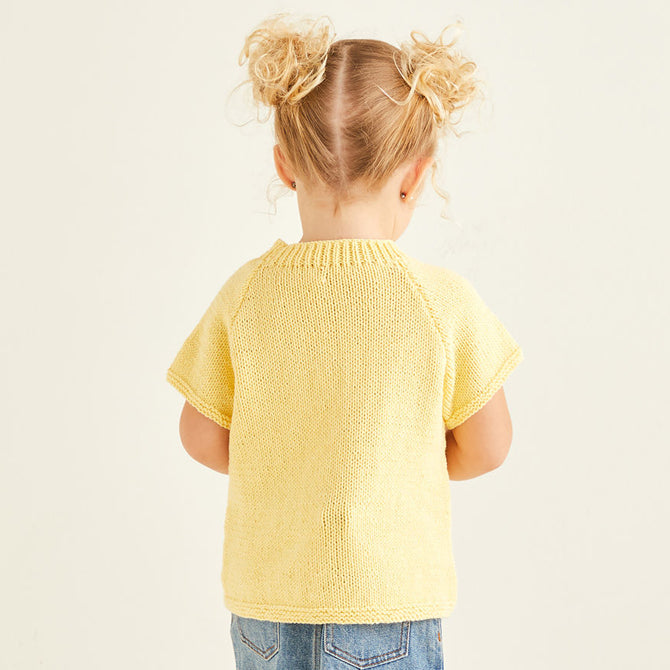 Sirdar Citrus Slice Tops Jumper Knitting Pattern