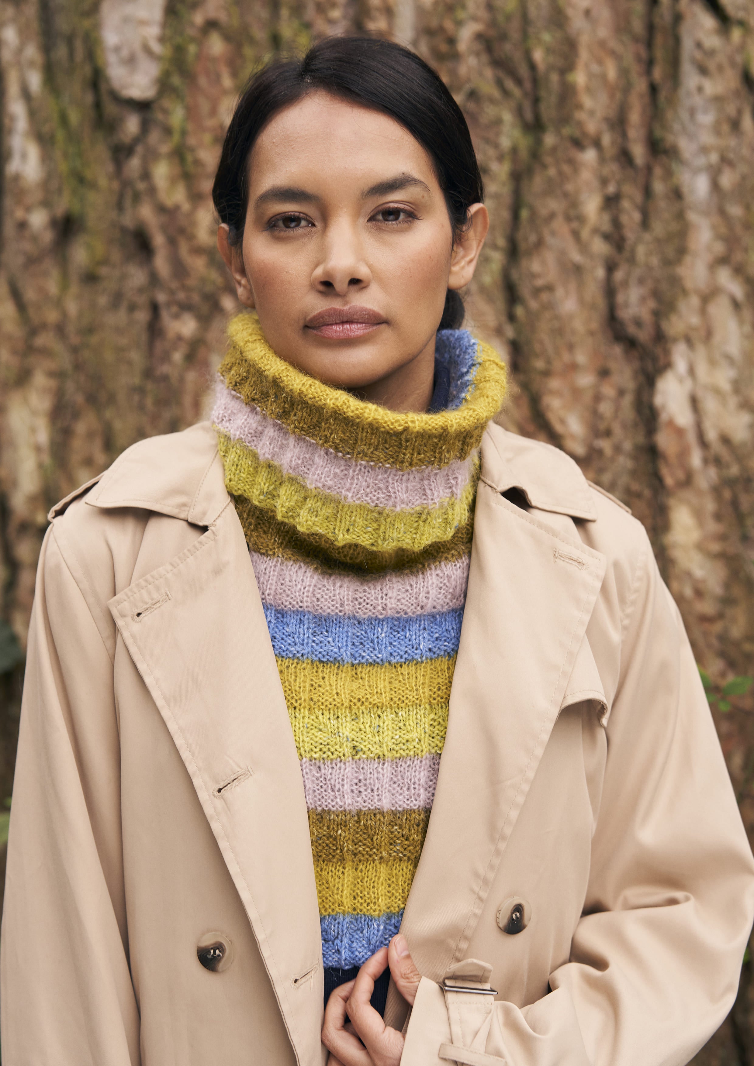 Hybrid Cowl Knitting Pattern