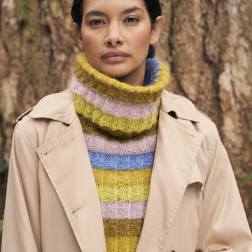 Hybrid Cowl Knitting Pattern