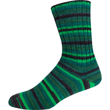 OnLine Supersocke 356 Style - 4-Ply - Moonlight Color w/ALOE Yarn - Superwash Wool