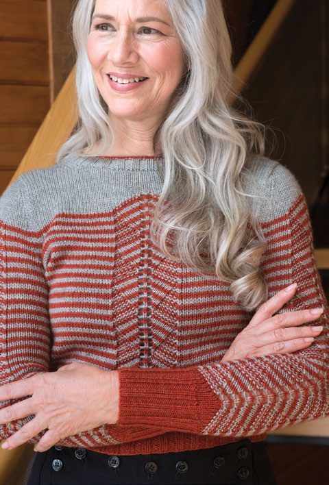 Berroco Retro Pullover Jumper Knitting Pattern