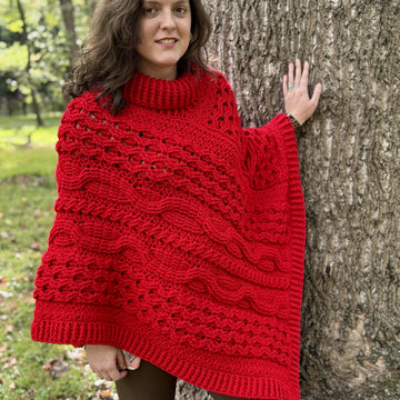 Honeycomb Poncho