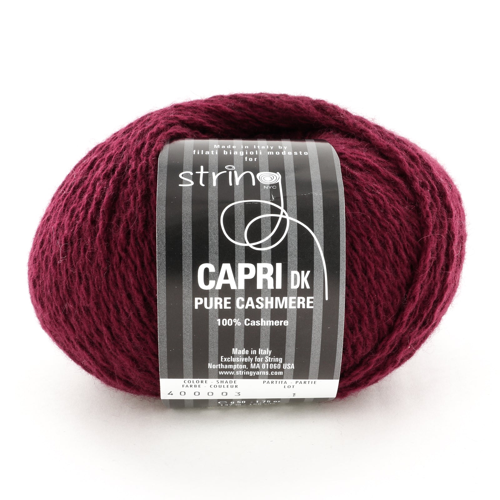 String Capri DK - Pure Cashmere Yarn - Cashmere DK