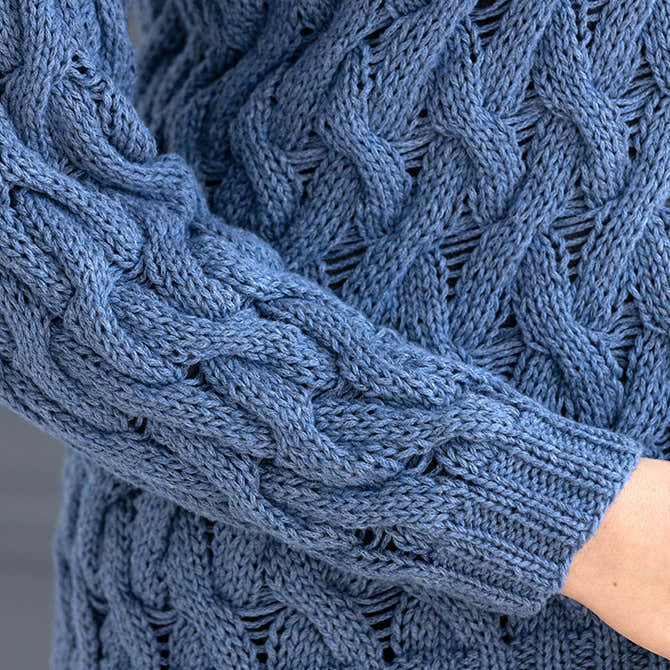 String Anna Pullover Jumper Knitting Pattern