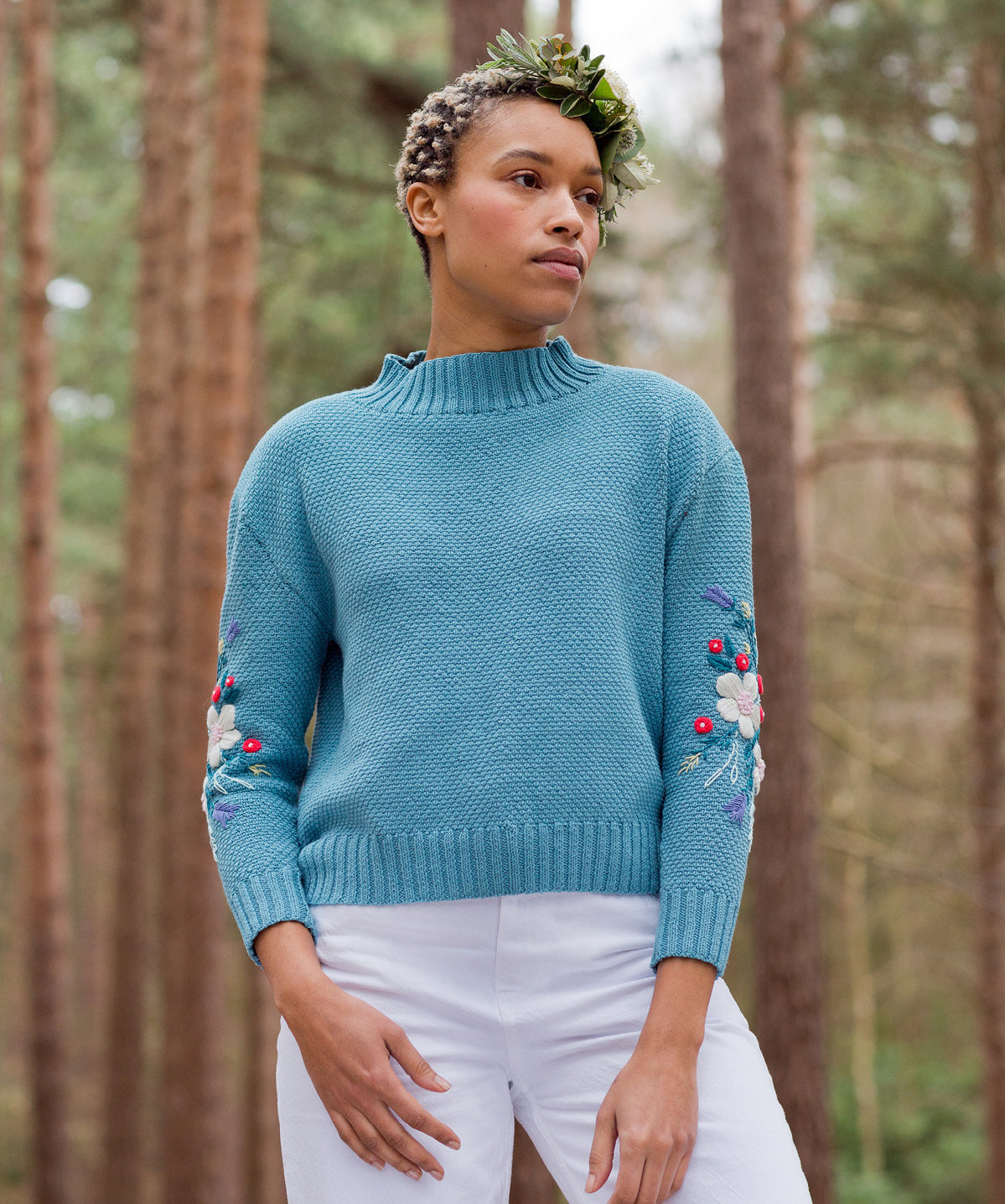 MillaMia Blomma Jumper Knitting Pattern
