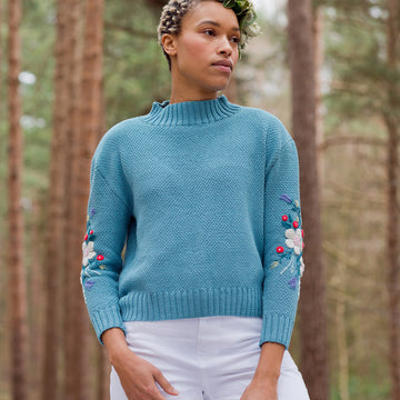 MillaMia Blomma Jumper Knitting Pattern