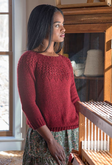 Meryton Top in Berroco Skye - 398-6 PDF