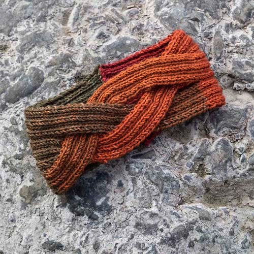 Lang PTO28-13 Headband Waistcoat Knitting Pattern